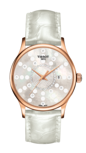 Tissot Rose Dream Quartz Ladies Bubbles